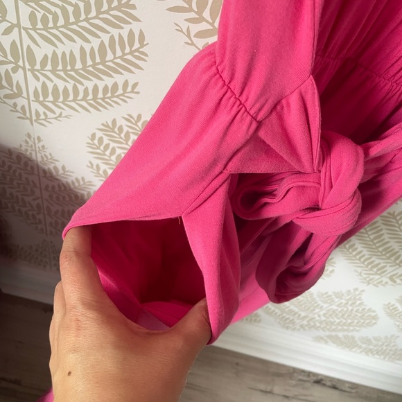 Smash & Tess Rebecca Wrap Dress in Pop of Pink - New Without Tags - Picture 4 of 16